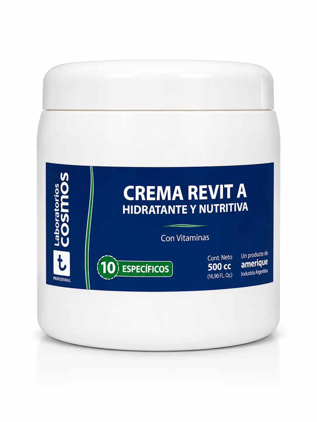 Crema Revit A Hidratante y Nutritiva 500 cc.