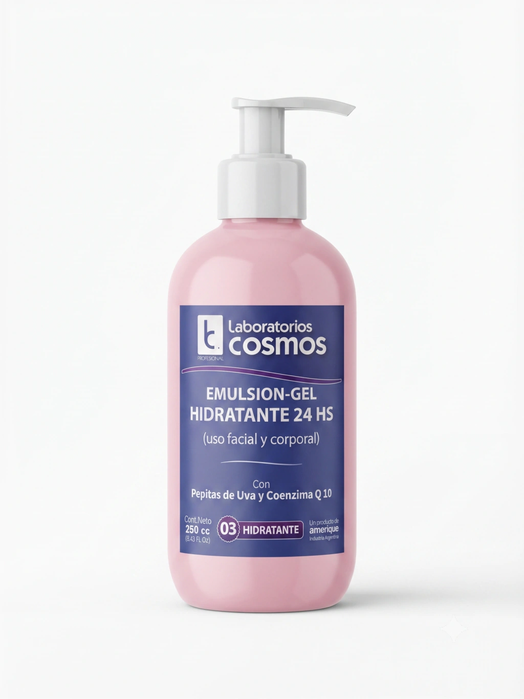 Emulgel hidratante con Pepitas de Uva y Coenzima Q10