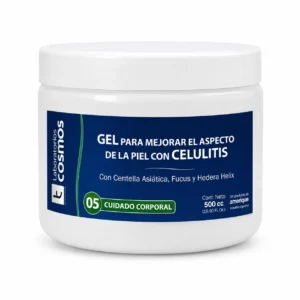 Gel para mejorar el aspecto de la piel con celulitis 500 cc.